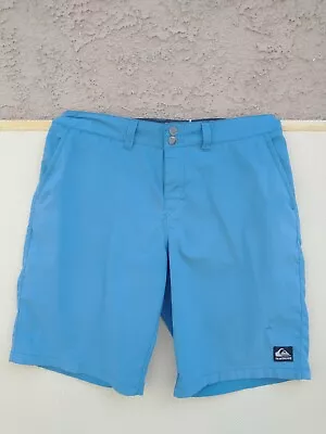 Quiksilver Lightweight Shorts Mens 36 Waist Blue Surf Swim Vtg Beach Board • $13.69