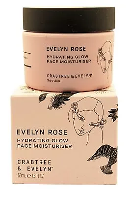 Evelyn Rose Crabtree & Evelyn Face Moisturiser 50ml Hydrating Glow • £12.49