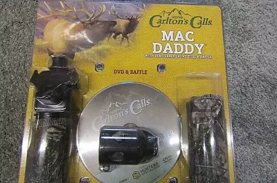 Elk Call-Mac Daddy Elk Grunt Call Tube With CD & Baffle In Camouflage • $15.50