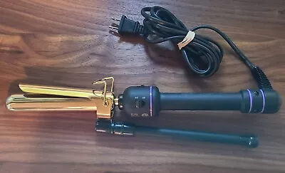 Hot Tools Professional 1  Gold Marcel Hair Curling Iron 1108 EC! • $12