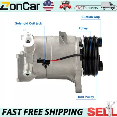 AC Compressor And Condenser Kit Fits Nissan Murano 2009-2012 OEM DKS17D 67671 • $123.99