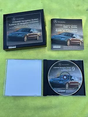 LN Mercedes Benz S500 Navigation COMAND Disc #9 South East USA Q6460093 Ref 7/01 • $24.99
