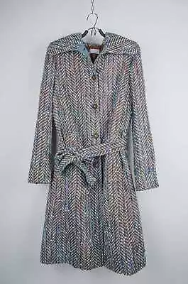 $299 • Buy MISSONI Multicolor Single Breasted Knit Coat