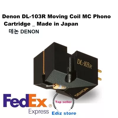 Denon DL-103R Moving Coil MC Phono Cartridge_ Made In Japan Ediz • $357.30