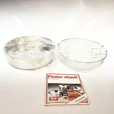 Fissler Vitaquick  Insert W/ Tripods Steamer 8.7  Pan ***Only*** By Perforated • $29.99