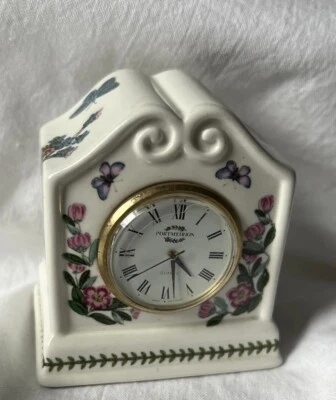 £14 • Buy Vintage Portmeirion Small Clock In The Botanic Garden Pattern -Needs Restoration