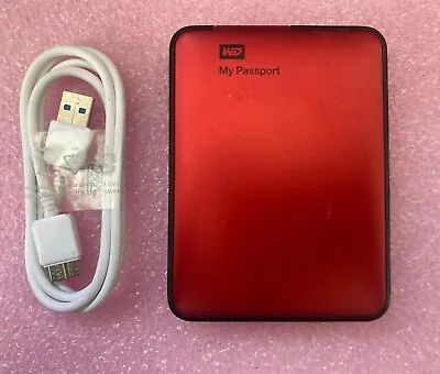 WD My Passport 1TB WDBBEP0010BRD-03 JBAKHA 0714B External Hard Drive Red USB 3.0 • $47.20