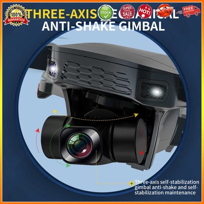 ZLL SG907MAX 5G FPV RC Quadcopters GPS Drone With 4K Camera 3-axis EIS Gimbal • $277.52