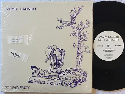 VOMIT LAUNCH ~ Not Even Pretty ~ LP Vinyl 12  1986 Rat Box R-BOX 001 ~ +EXTRAS • $14.95