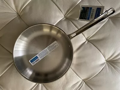 Viking 10   18/8 SS Fry Pan 3- Ply Bonded Induction Capable With 1050 Alloy Core • $64