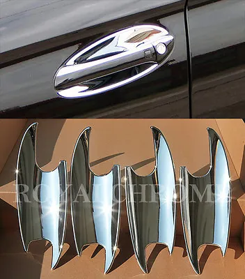 USA STOCK X4 Chrome Door Handle Inserts For Mercedes W203 W211 W219 W220 • $39.85