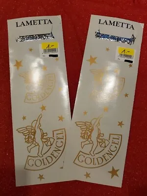 Goldengel Lametta Silver Tinsel Icicles Foil  Lead   Germany Authentic New Lot 2 • $24.99