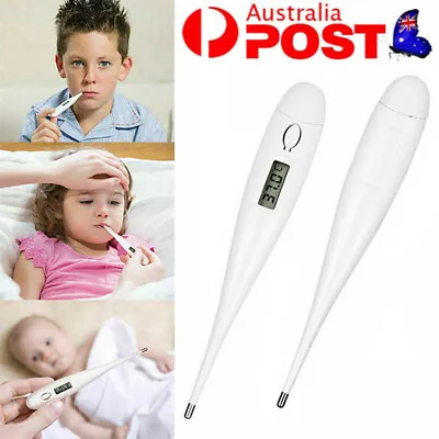 Medical Thermometer Baby Adult Body Safe Oral Electronic Digital LCD Thermometer • $10.26