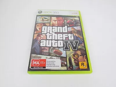 Mint Disc Xbox 360 Grand Theft Auto IV 4 - No Manual • $13.90