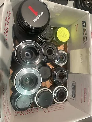 Minolta Camera Lenses Lot Of 12 • $150