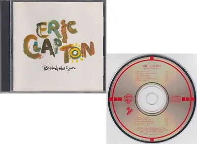 ERIC CLAPTON Behind The Sun 1985 Japan Target CD She's Waiting Forever Man 80s • $16.97