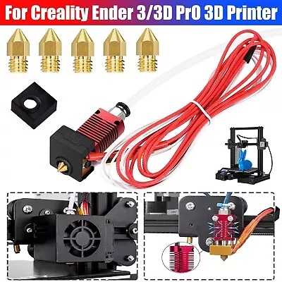 3D Printer Parts Extruder Heater Hot End Nozzle Kit For Creality Ender-3/3PRO/5 • $10.48