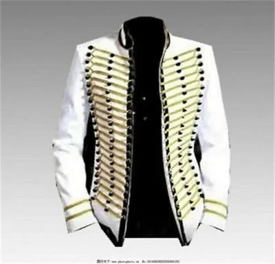 Michael Jackson Bad Cosplay Costume Men's MJ Jacket Party Perform Coat Jacket/ • $42