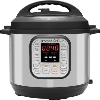 $30 • Buy Instant Pot 6qt DUO 7-IN-1 Pressure Cooker, Open-Box, Never Used