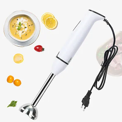 Hand Blender 400W Electric Stick Blender Curry Puree Food Mixer And Liquidiser • £11.49