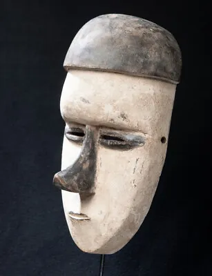 Yaka Face Mask South Western Congo African Tribal Arts. • $142.48