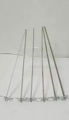 $28.70 • Buy Ronco Showtime Rotisserie Set Of 6 Kabob Skewers Rods BBQ 4000 5000
