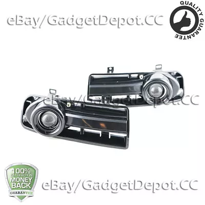 For 1999-2002 2003 2004 MK4 VW Golf / GTI Black Projector Fog Lights Fog Lamps • $51.89