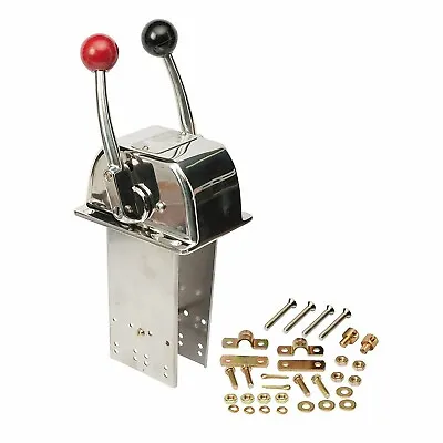 NEW SeaStar CH5200P Marine Boat Controls Twin Lever Polished Stainless Teleflex • $229.99