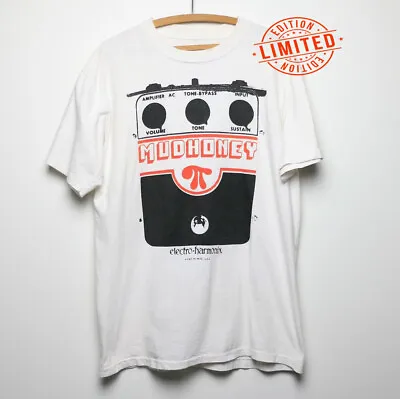 Vintage 1990 Mudhoney Sub Pop Cotton White Unisex Classic Tee Shirt MH203 • $21.95