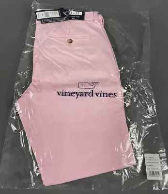 Vineyard Vines Golf Pants Breaker 34 X 32 Pink NWT MSRP $98.50 • $54.42