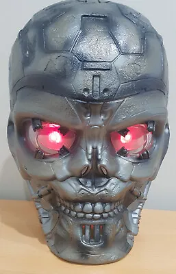 Terminator Salvation T-600 VoiceNVision Mask 2009 VoiceChanger Halloween Helmet  • $98