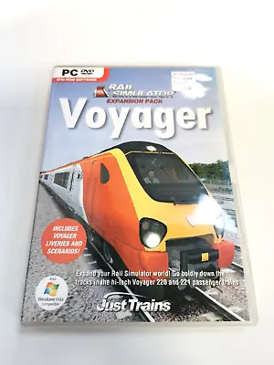 Rail Simulator Voyager PC Game Windows Vista Expansion Pack G #GB 058 • £2.99