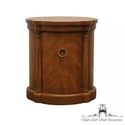 HERITAGE FURNITURE Italian Provincial Bird's Eye Maple 20  Round  Accent Stor... • $422.39