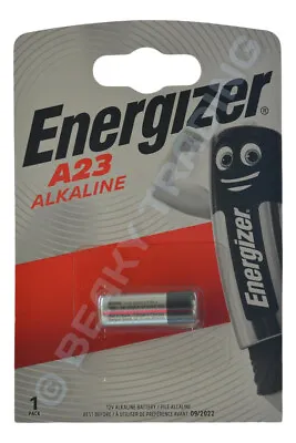 £2.05 • Buy A23 23A L1028 LRV08 MN21 Genuine Energizer Alkaline 1.5v Battery (1 Piece Card)