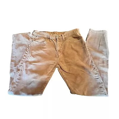 Men's Levis 508 32 X 32 Brown Corduroy Good Condition • $19.86