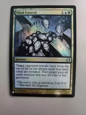 MTG Mind Funeral Mystery Booster - Modern Masters 181/229 Foil Uncommon • $2.99