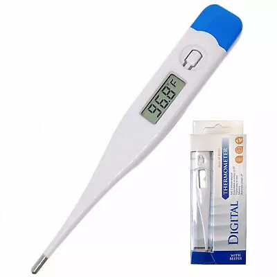 Digital Oral LCD Fever Thermometer For Adult Baby Kids Digital Thermometer • $7.99