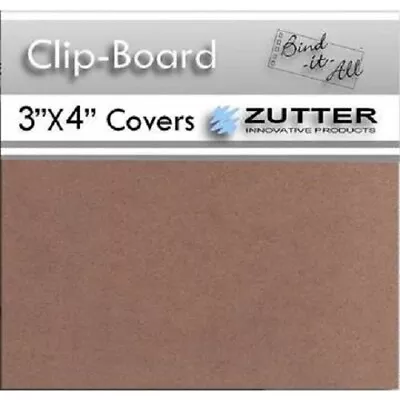 ZUTTER Innovative Products BIND IT ALL CLIP-BOARD WOOD  Acid Free BINDING WIRES • £7.95