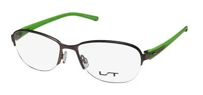 New Lightec By Morel 6963l Stainless Steel Popular Shape Eyeglass Frame/glasses • $13.45