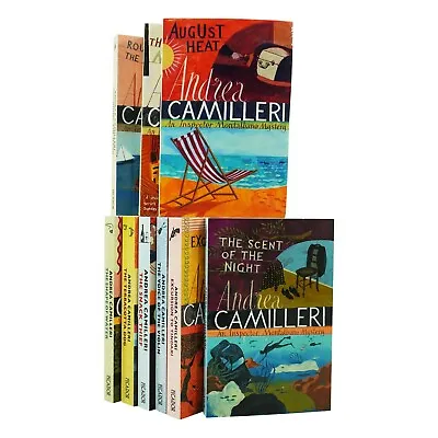 Inspector Montalbano Mysteries Series Books 1 To 10 By Andrea Camilleri- Fiction • £18.60