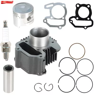 80CC Cylinder Piston Gasket Top End Kit For Yamaha Moto 4 YFM80 1986 1987 • $33.95