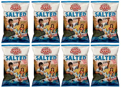 932160 8 X 150g Bag Great Uncle Kennys Snacka Changi Salted Kettle Potato Chips • $63.92