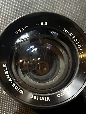 Vivitar 28mm Mount Lens • $40