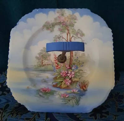 Falcon Ware Decorative Cake Plate Retro Vintage • $60