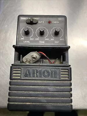 Arion SDI-1 Stereo Distortion Gray Rare Vintage Guitar Effect Pedal MIJ Japan • $49.99
