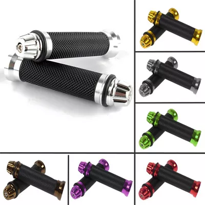 1  Inch Motorcycle Handlebar Hand Grips 25mm For Harley Cruiser Bobber Chopper • $19.11