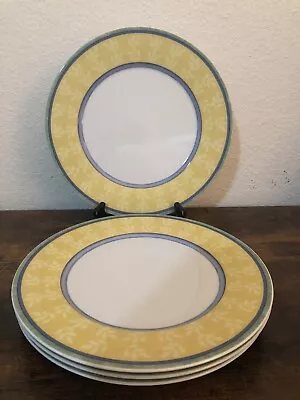 4  Villeroy & Boch - CORFU -  SWITCH 3 -  DINNER PLATES * MINT CONDITION * • $179