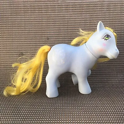 Custom Bait Vintage 1984 My Little Pony MLP Cuddles Magic Message Teddy Bear G1 • $7.99