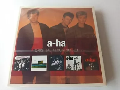 A-HA - Original Album Series 5 CD SET NEW AND SEALED 2011 RHINO • £11.99