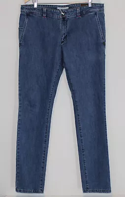 Domenico Vacca Italy Mens Slim Skinny Fit Stretch Denim Cotton Jeans Men 38-35 • $54.99